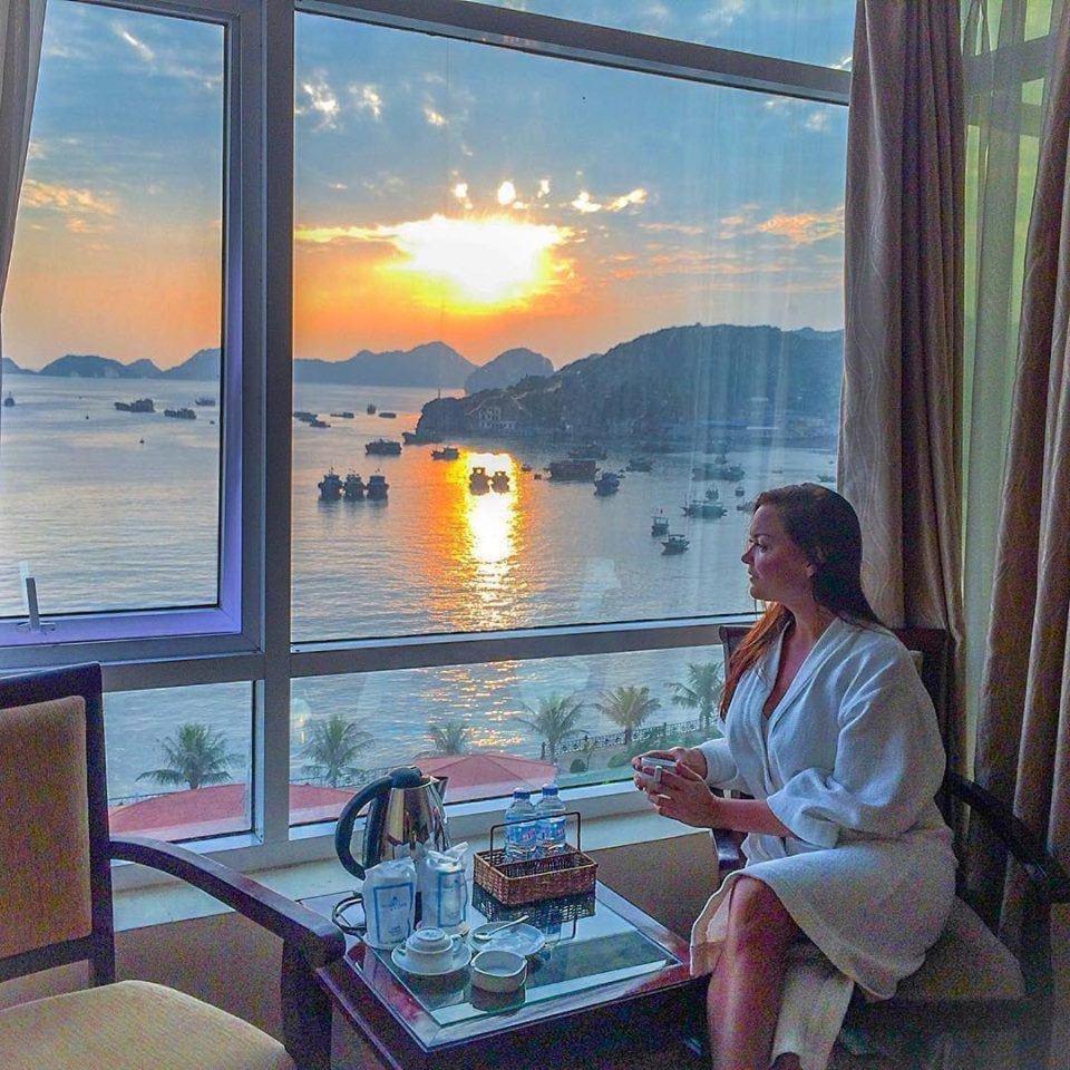 Sea Pearl Cat Ba Hotel Dong Khe Sau Екстериор снимка